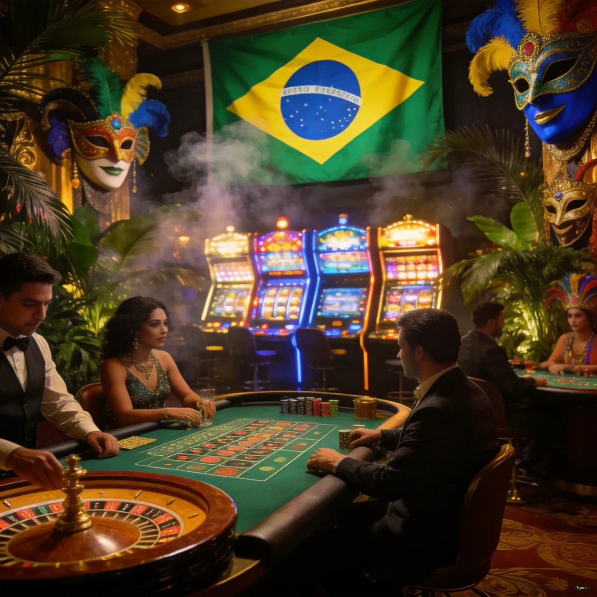 Apostas esportivas da 4ywin com odds competitivas